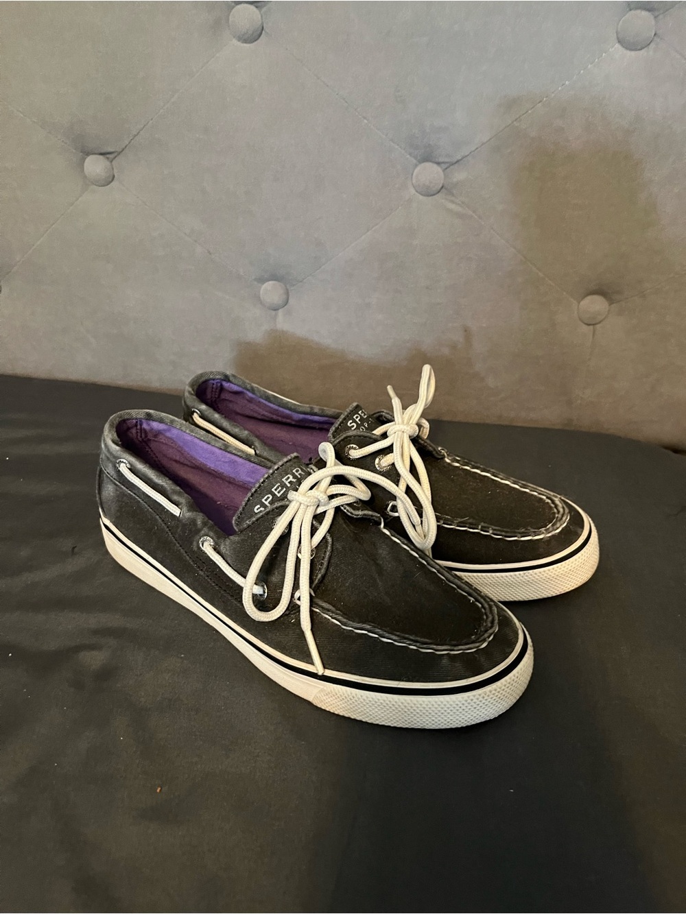 Sperry women's gray Boat Shoes size 7
